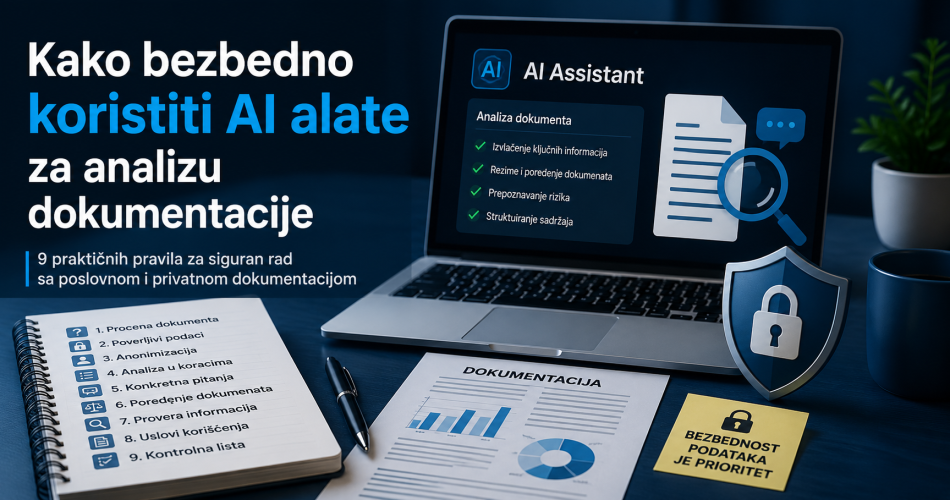 bezbedno koriscenje ai alata
